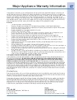 Preview for 67 page of Electrolux 316520101 Use And Care Manual