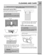 Preview for 23 page of Electrolux 316902903 Use & Care Manual