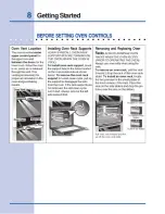 Preview for 8 page of Electrolux 318 200 931 (0412) Use And Care Manual