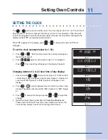 Preview for 11 page of Electrolux 318 200 931 (0412) Use And Care Manual