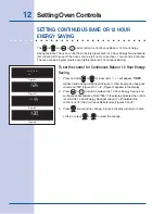 Preview for 12 page of Electrolux 318 200 931 (0412) Use And Care Manual