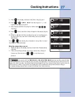 Preview for 27 page of Electrolux 318 200 931 (0412) Use And Care Manual