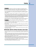 Preview for 5 page of Electrolux 318 200 936 (0411) Use & Care Manual