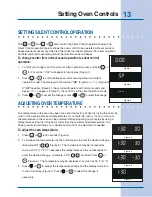 Preview for 13 page of Electrolux 318 200 936 (0411) Use & Care Manual