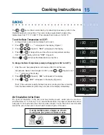 Preview for 15 page of Electrolux 318 200 936 (0411) Use & Care Manual