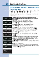 Preview for 20 page of Electrolux 318 200 936 (0411) Use & Care Manual