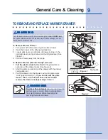 Preview for 9 page of Electrolux 318 201 017 Use & Care Manual