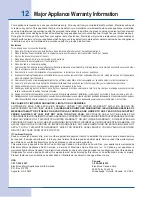 Preview for 12 page of Electrolux 318 201 017 Use & Care Manual