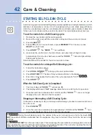 Preview for 42 page of Electrolux 318 203 869 Use And Care Manual