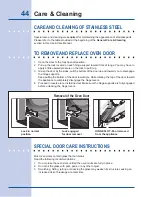 Preview for 44 page of Electrolux 318 203 869 Use And Care Manual