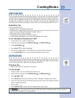 Preview for 23 page of Electrolux 318 205 122 Use And Care Manual