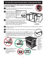 Preview for 5 page of Electrolux 318201631 Installation Instructions Manual