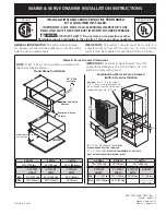 Electrolux 318201808 Installation Instructions Manual preview