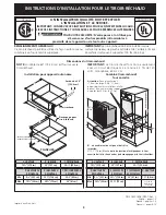 Preview for 9 page of Electrolux 318201808 Installation Instructions Manual