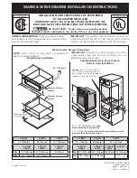Preview for 1 page of Electrolux 318201810 Installation Instructions Manual