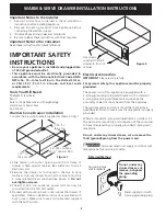 Preview for 2 page of Electrolux 318201810 Installation Instructions Manual