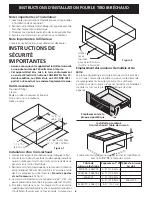 Preview for 6 page of Electrolux 318201811 Installation Instructions Manual