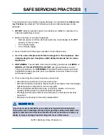 Preview for 5 page of Electrolux 318202107 Service Manual