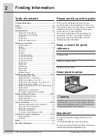 Preview for 2 page of Electrolux 318205134 Use And Care Manual