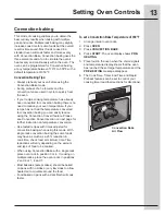 Preview for 13 page of Electrolux 318205134 Use And Care Manual