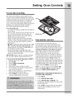 Preview for 15 page of Electrolux 318205134 Use And Care Manual