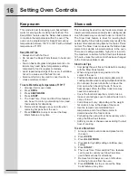 Preview for 16 page of Electrolux 318205134 Use And Care Manual