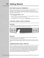 Preview for 14 page of Electrolux 318205858A Use & Care Manual