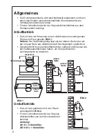 Предварительный просмотр 6 страницы Electrolux 341 D User Manual