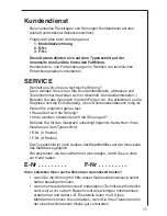 Предварительный просмотр 11 страницы Electrolux 341 D User Manual