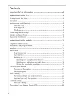 Preview for 4 page of Electrolux 34942G Operating Instructions Manual