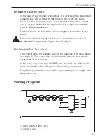 Preview for 21 page of Electrolux 34942G Operating Instructions Manual