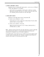 Preview for 23 page of Electrolux 34942G Operating Instructions Manual