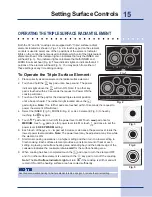 Предварительный просмотр 15 страницы Electrolux 36" Ceramic Use And Care Manual