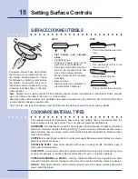 Предварительный просмотр 18 страницы Electrolux 36" Ceramic Use And Care Manual