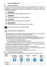 Preview for 5 page of Electrolux 391404 Installation And Operating Manual