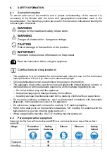 Предварительный просмотр 5 страницы Electrolux 391404 Installation And Operating Manual