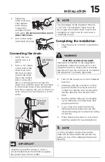 Предварительный просмотр 15 страницы Electrolux 400 SERIES Use & Care Manual