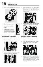 Предварительный просмотр 18 страницы Electrolux 400 SERIES Use & Care Manual