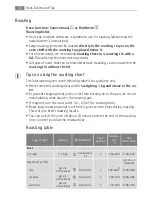 Предварительный просмотр 34 страницы Electrolux 41016VH User Manual