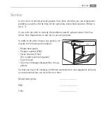 Preview for 59 page of Electrolux 41056VH User Manual