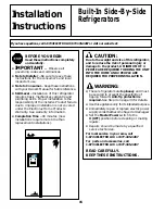 Предварительный просмотр 15 страницы Electrolux 42 Owner'S Manual And Installation Instructions