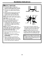 Предварительный просмотр 29 страницы Electrolux 42 Owner'S Manual And Installation Instructions