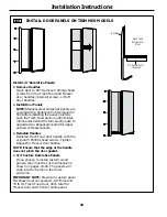 Предварительный просмотр 33 страницы Electrolux 42 Owner'S Manual And Installation Instructions