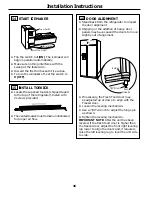 Предварительный просмотр 36 страницы Electrolux 42 Owner'S Manual And Installation Instructions