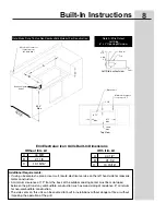 Preview for 8 page of Electrolux 44" Stainless Steel User & Care Manual