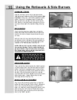 Preview for 15 page of Electrolux 44" Stainless Steel User & Care Manual