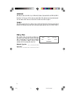 Preview for 4 page of Electrolux 50 Series Owner'S Manual