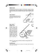 Preview for 5 page of Electrolux 50 Series Owner'S Manual