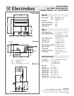 Preview for 2 page of Electrolux 506033 Specifications