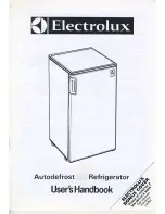 Electrolux 513 User Handbook Manual preview